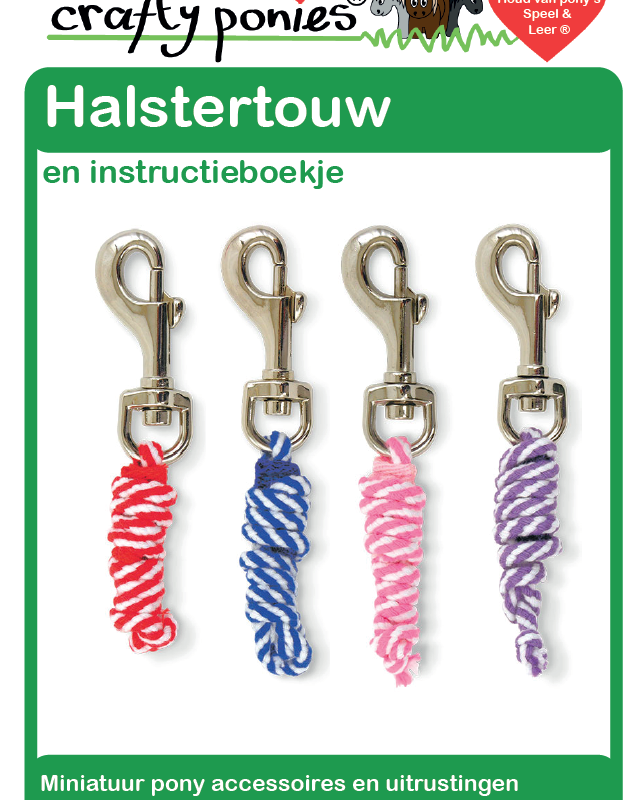 Crafty ponies halstertouw